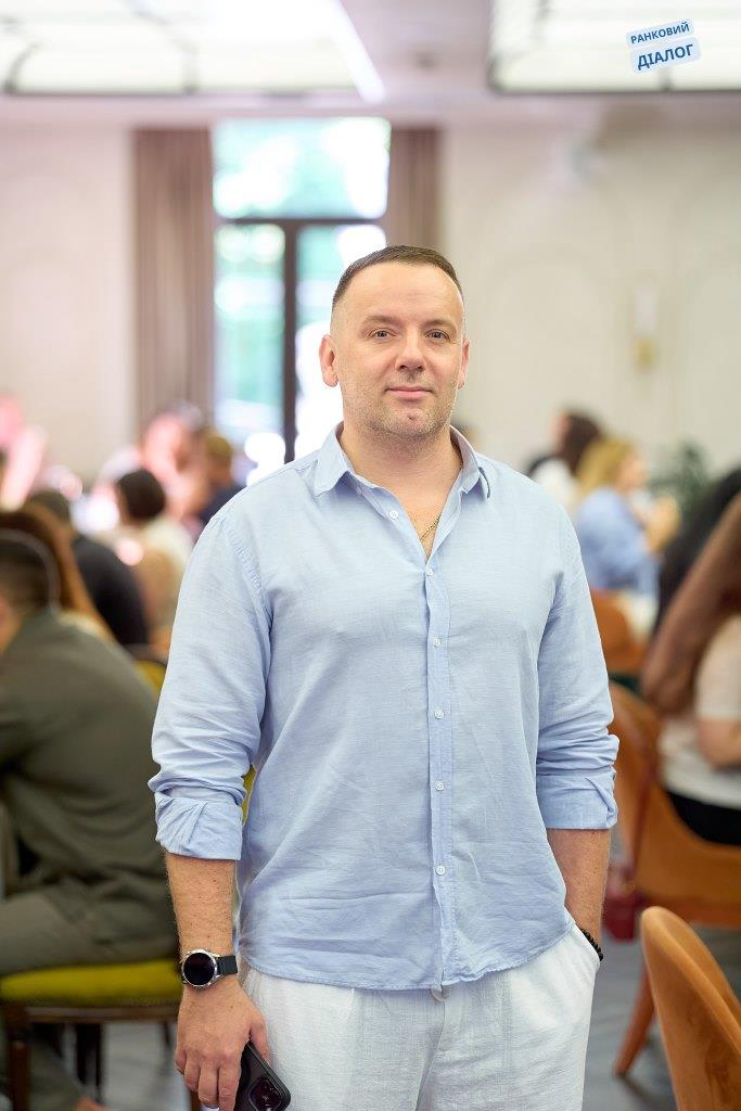 Організатор бізнес-сніданку Андрій Величко